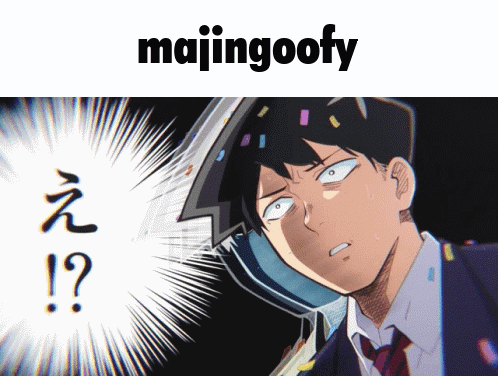 Cartoon Man With Majingoofy GIF