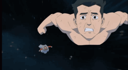 Cartoon Man With Mouth Open
