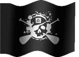Cartoon Modified Jolly Roger GIF