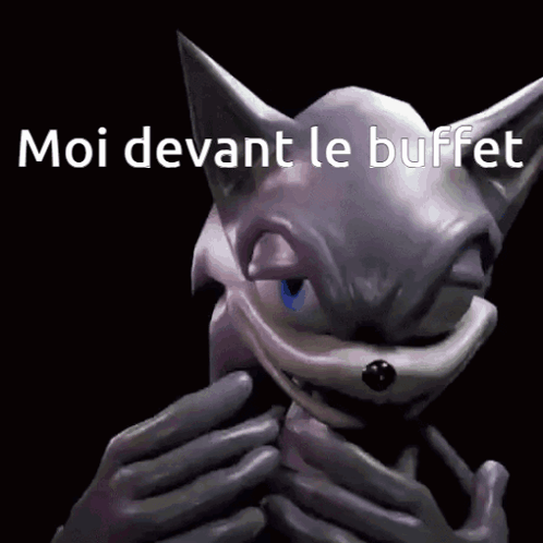 Cartoon Moi Devant Le Buffet