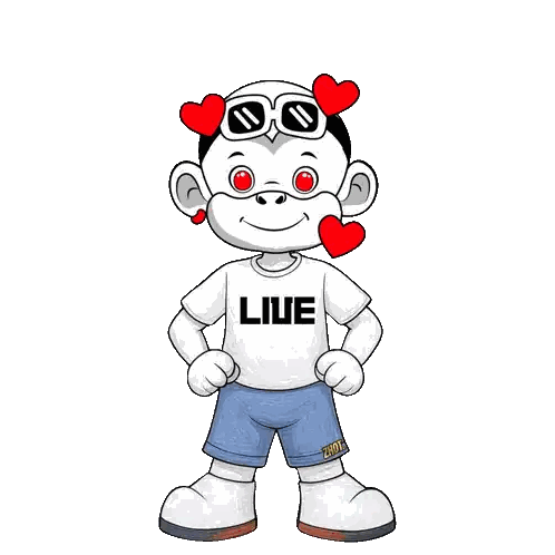 Cartoon Monkey Shirt Saying Liue