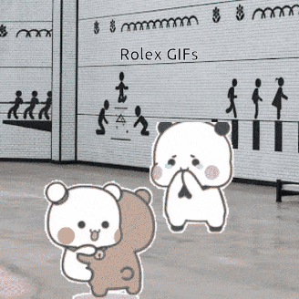 Cartoon Panda Bear with Bow Tie