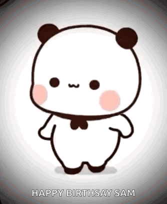 Cartoon Panda Standing with Hands on Hips