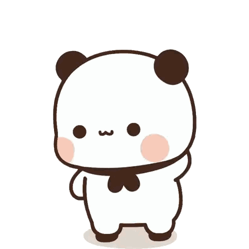 Cartoon Panda With Question Mark
