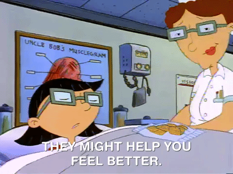 Cartoon Patient Nicksplat Feeling Better GIF