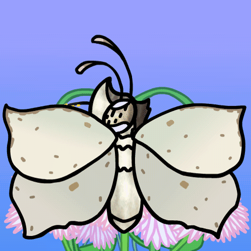 Cartoon Penguin Flying Only Up GIF