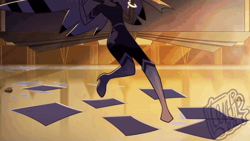 Cartoon Person Running With Luke Watermark