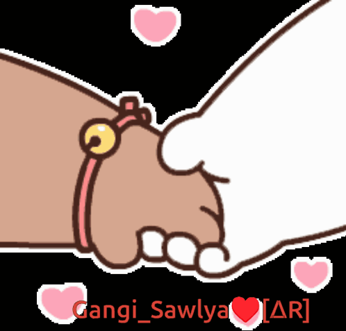 Cartoon Person Shaking Hands Gangi Sawlya