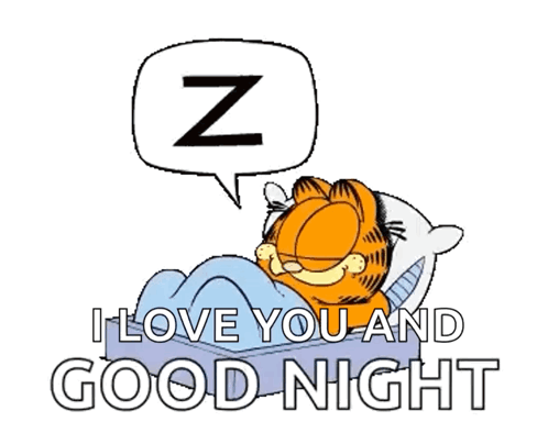 Cartoon Person Sleeping on Crescent Moon