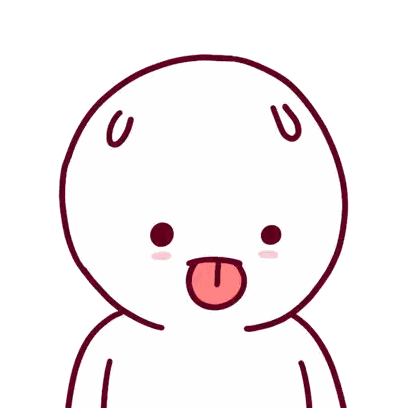 Cartoon Person With Tongue Hanging Out