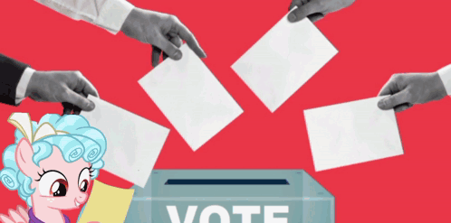 Cartoon Pony Voting