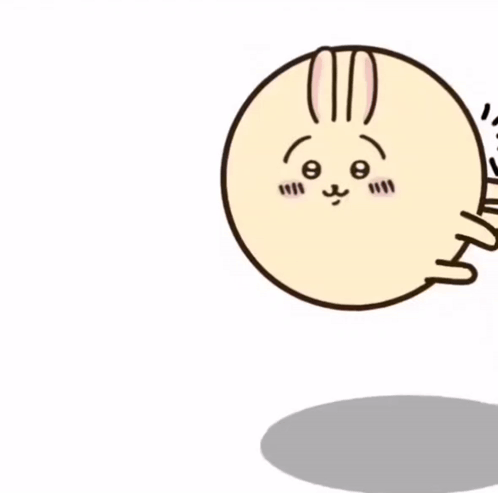 Cartoon Rabbit in Circle