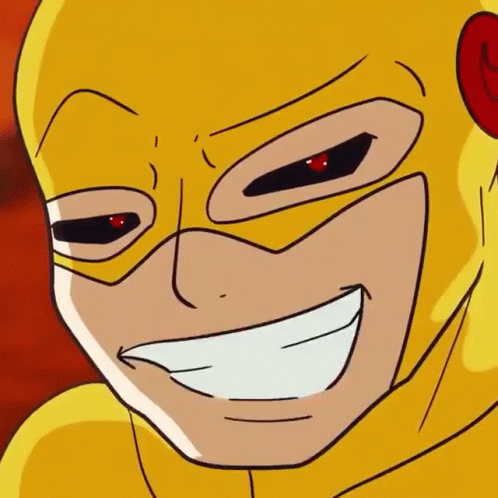Cartoon Reverse Flash Talking Comic Character GIF