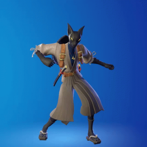 Cartoon Samurai With Sword