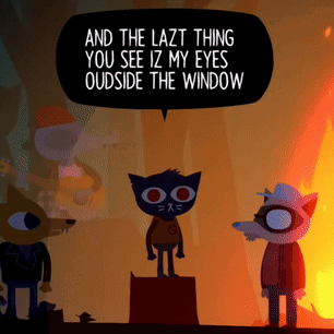 Cartoon Saying And the Last Thing You See Iz My Eyes Outside the Window
