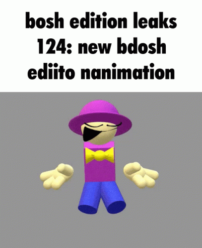 Cartoon Saying Bosh Edition Leaks 124 New Bdosh Edito Nanimation