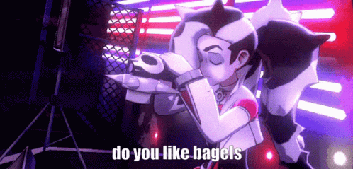 Cartoon Saying Do You Like Bagels
