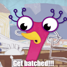 Cartoon Saying Get Batched GIF