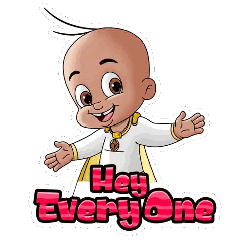 Cartoon Saying Hey Everyone