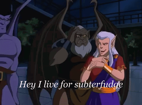 Cartoon Saying Hey I Live for Subterfudge