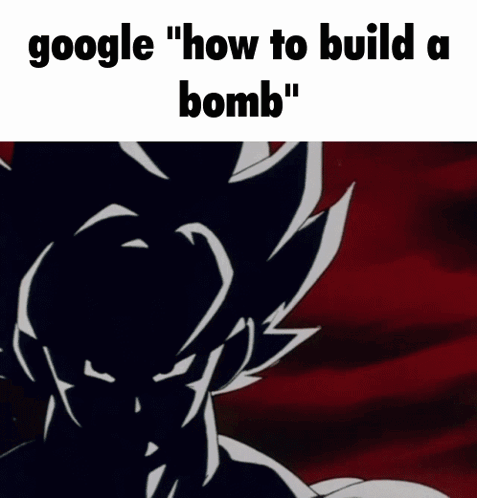 Cartoon Saying How To Build A Bomb GIF