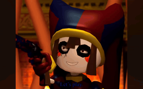Cartoon Saying Let's Play GIF
