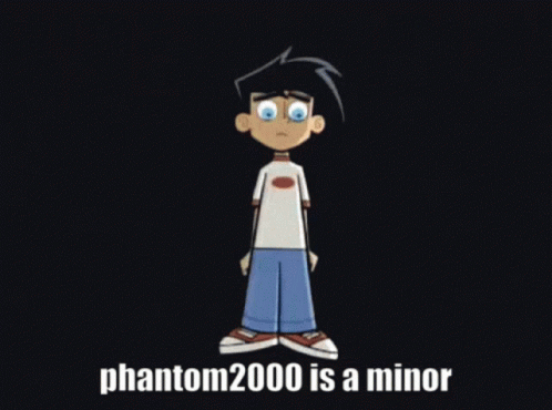 Cartoon Saying Phantom 2000 Is a Minor