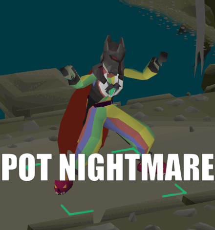Cartoon Saying Pot Nightmare