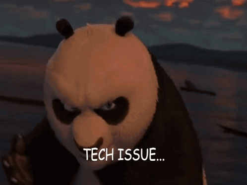 Cartoon Saying Tech Issue
