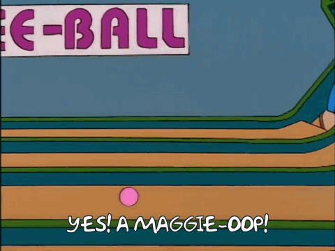 Cartoon Saying Yes Maggie-oop