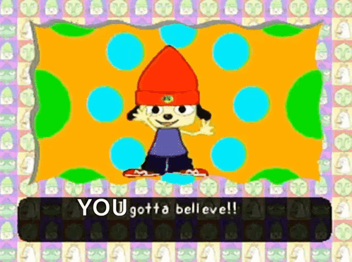 Cartoon Saying You Gotta Believe