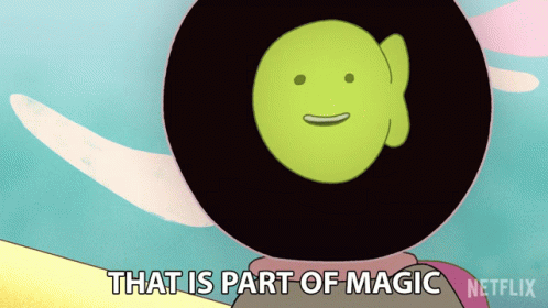 Cartoon Says That Is Part of Magic Netflix Logo
