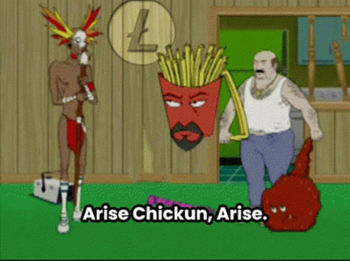 Cartoon Scene Arise Chick