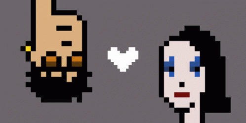 Cartoon Scene Saying Now Kiss