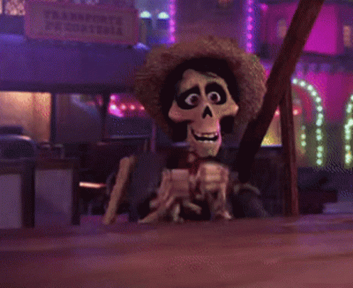 Cartoon Skeleton Thumbs Up