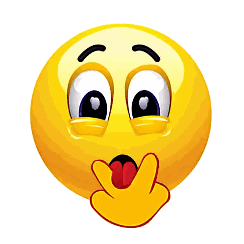 Cartoon Smiley Face Sticking Out Tongue