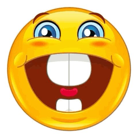Cartoon Smiley Face With Missing Teeth