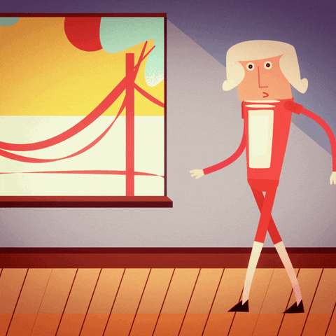 Cartoon Staged Acting GIF