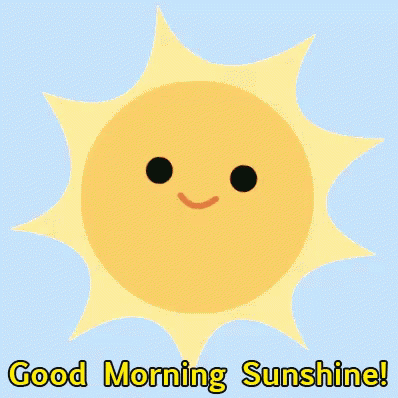 Cartoon Sun Good Morning Sunshine