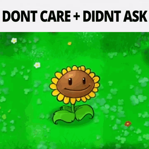 Cartoon Sunflower Smiling in Field