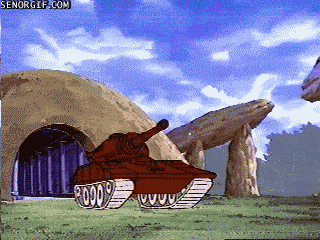 Cartoon Tank With Senorgif.com