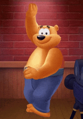 Cartoon Teddy Bear Dancing