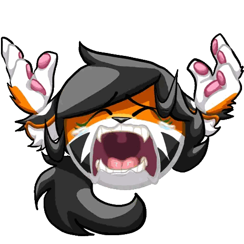 Cartoon Tiger With Open Mouth