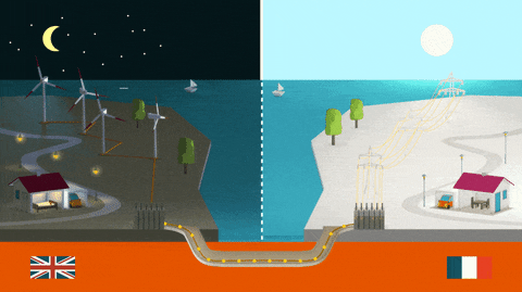 Cartoon Underground Train Tunnel GIF