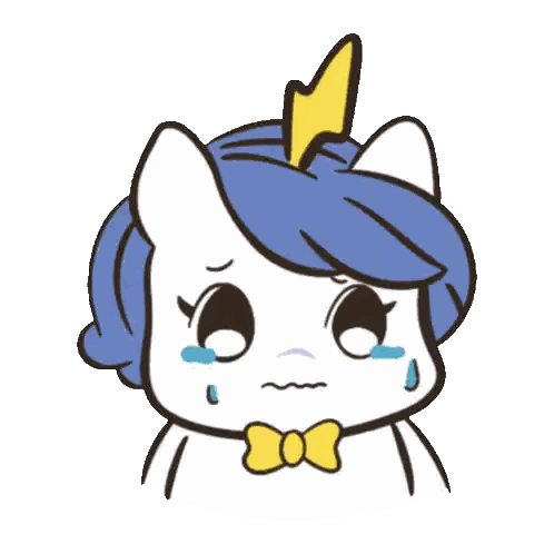 Cartoon Unicorn With Lightning Bolt