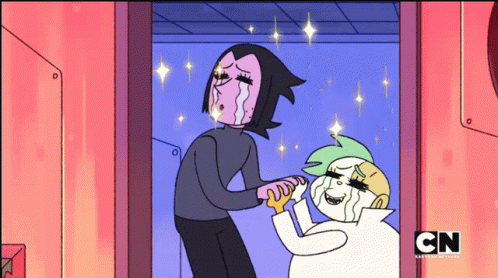 Cartoon With CN On Bottom Left GIF
