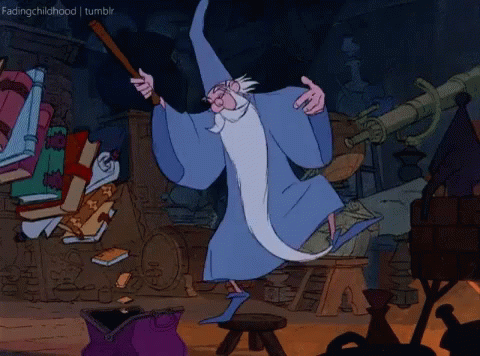 Cartoon Wizard Fadingchildhood Tumblr