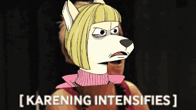 Cartoon Wolf Karening Intensifies