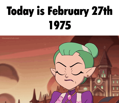 Cartoon Woman February 27 1975