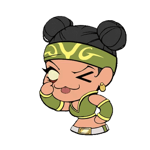 Cartoon Woman with OVG Headband